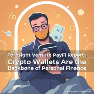 Artistic representation for Foresight Venture PayFi Report : Crypto Wallets Are the Backbone of Personal Finance