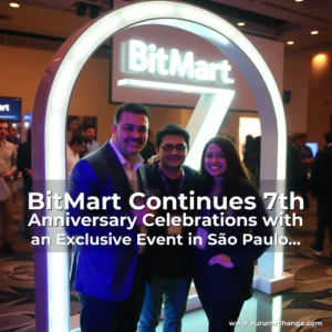 Artistic representation for BitMart Continues 7th Anniversary Celebrations with an Exclusive Event in SΓ£o Paulo Brazil