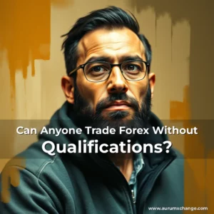 Artistic representation for Can Anyone Trade Forex Without Qualifications?