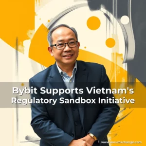 Artistic representation for Bybit Supports Vietnam's Regulatory Sandbox Initiative