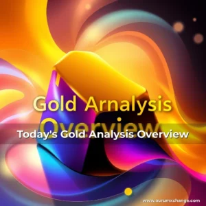 Artistic representation for Today's Gold Analysis Overview