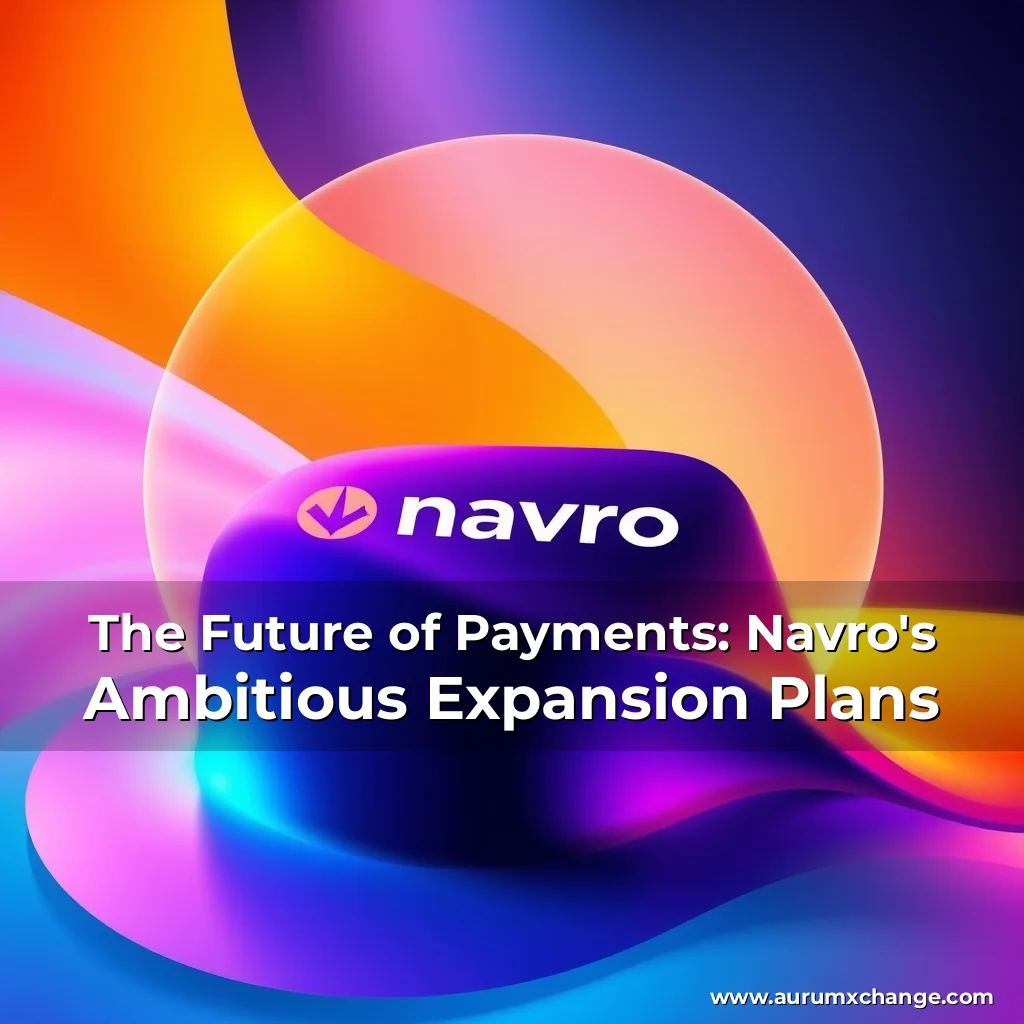 Artistic representation for The Future of Payments: Navro's Ambitious Expansion Plans