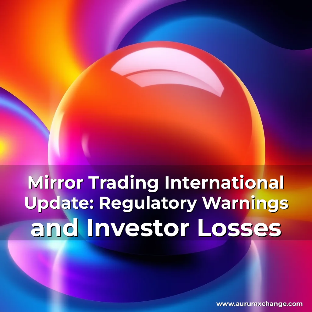 Artistic representation for Mirror Trading International Update: Regulatory Warnings and Investor Losses