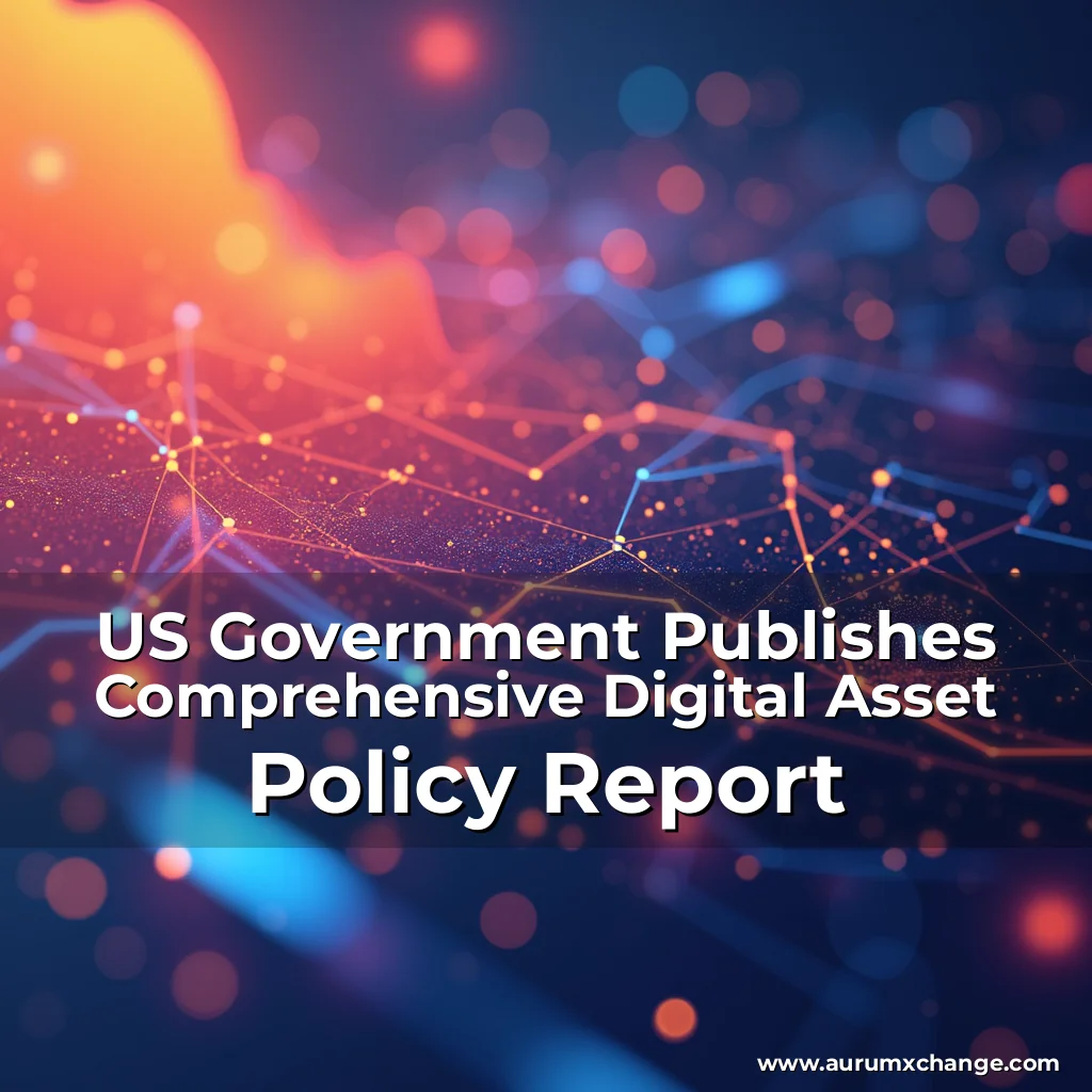 Artistic representation for US Government Publishes Comprehensive Digital Asset Policy Report