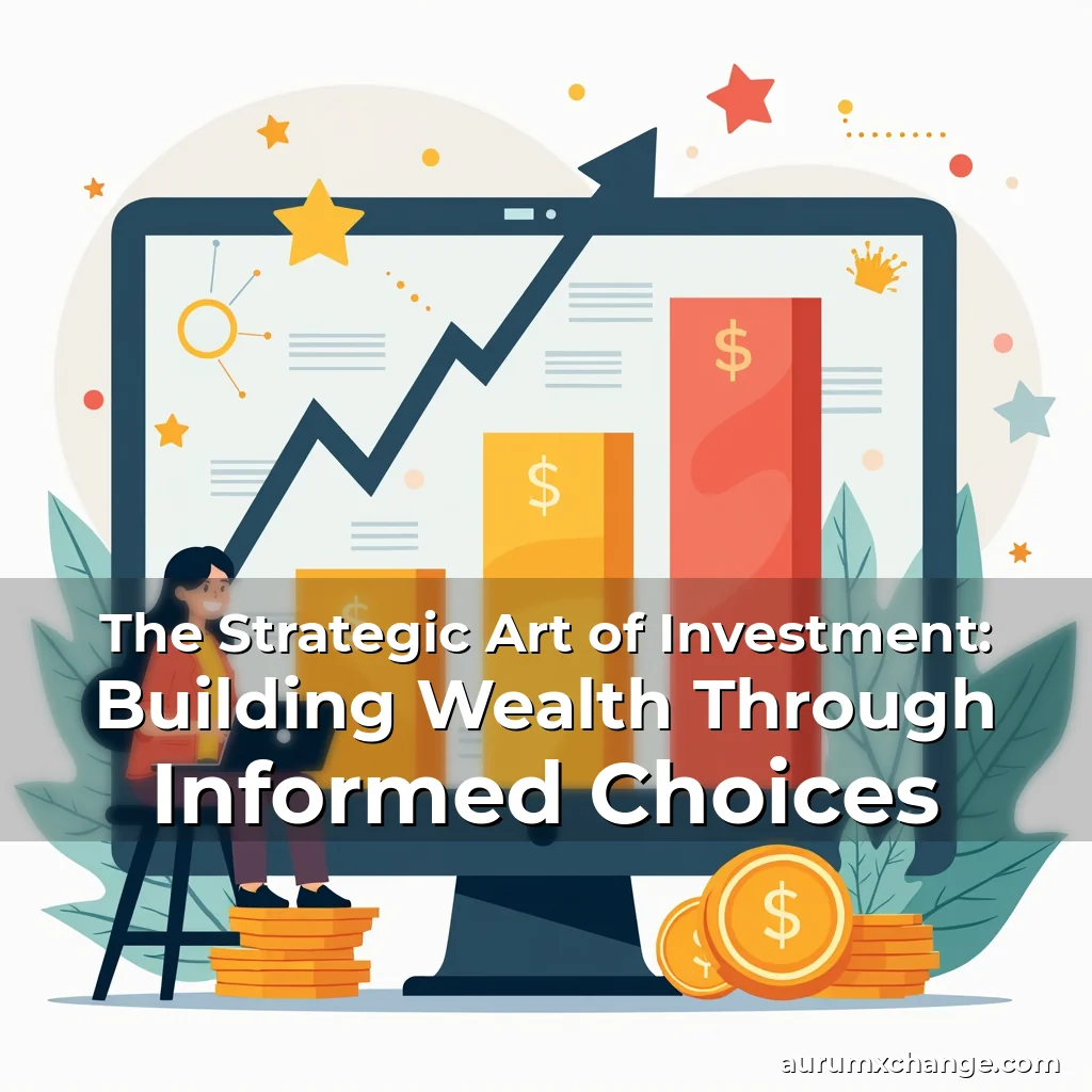Artistic representation for The Strategic Art of Investment: Building Wealth Through Informed Choices